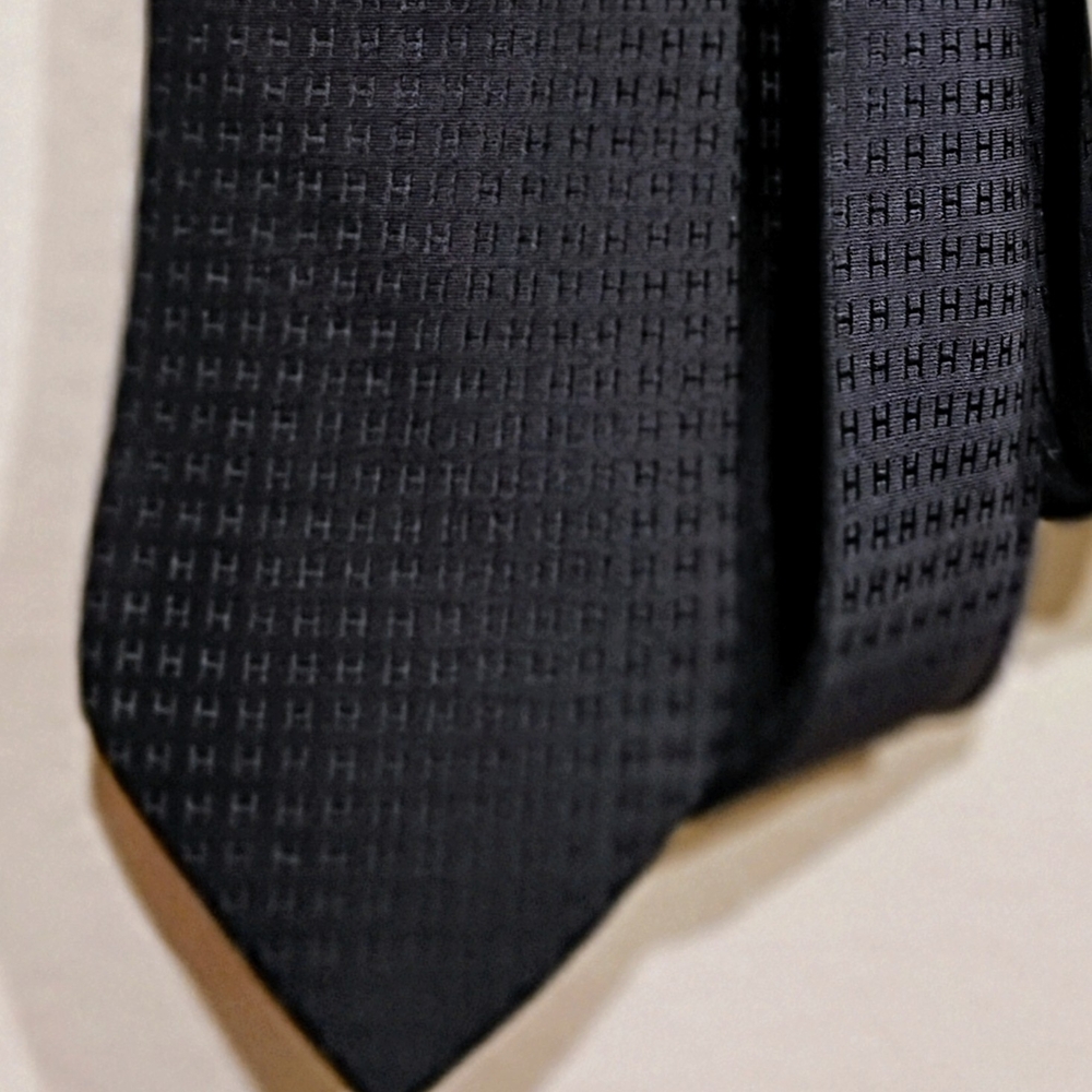 Hermes Blue Tie Elegant Accessory
